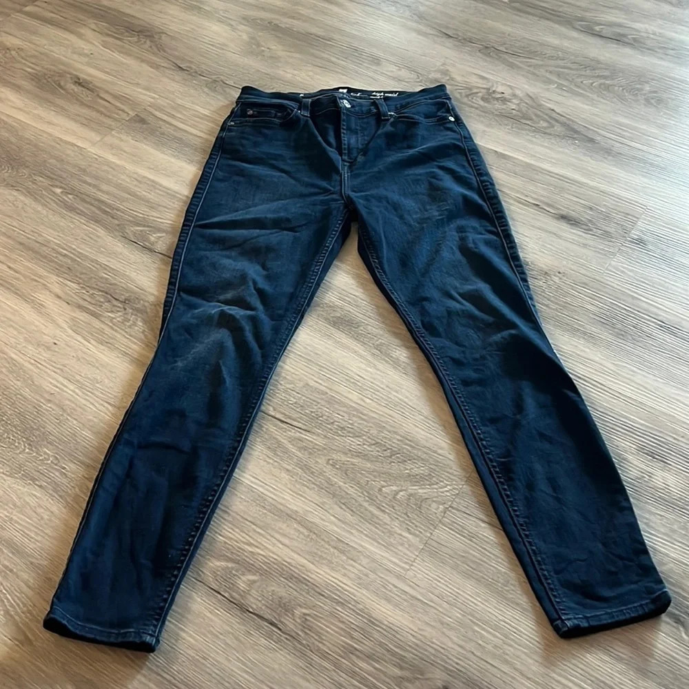 7 for  All Mankind Gwenevere high waisted jeans size 29